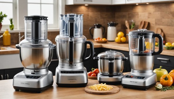 Uncover top-rated multifunction food processors for your kitchen